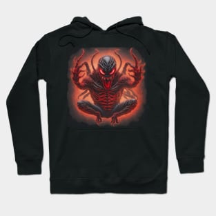 Virning alien with red aura Hoodie